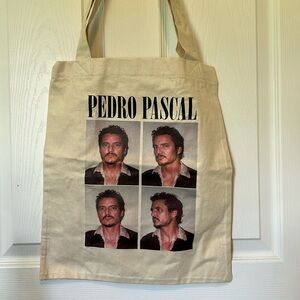 Pedro Pascal Tote Bag — NWOT